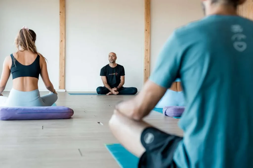 yoga class at ondina guesthouse